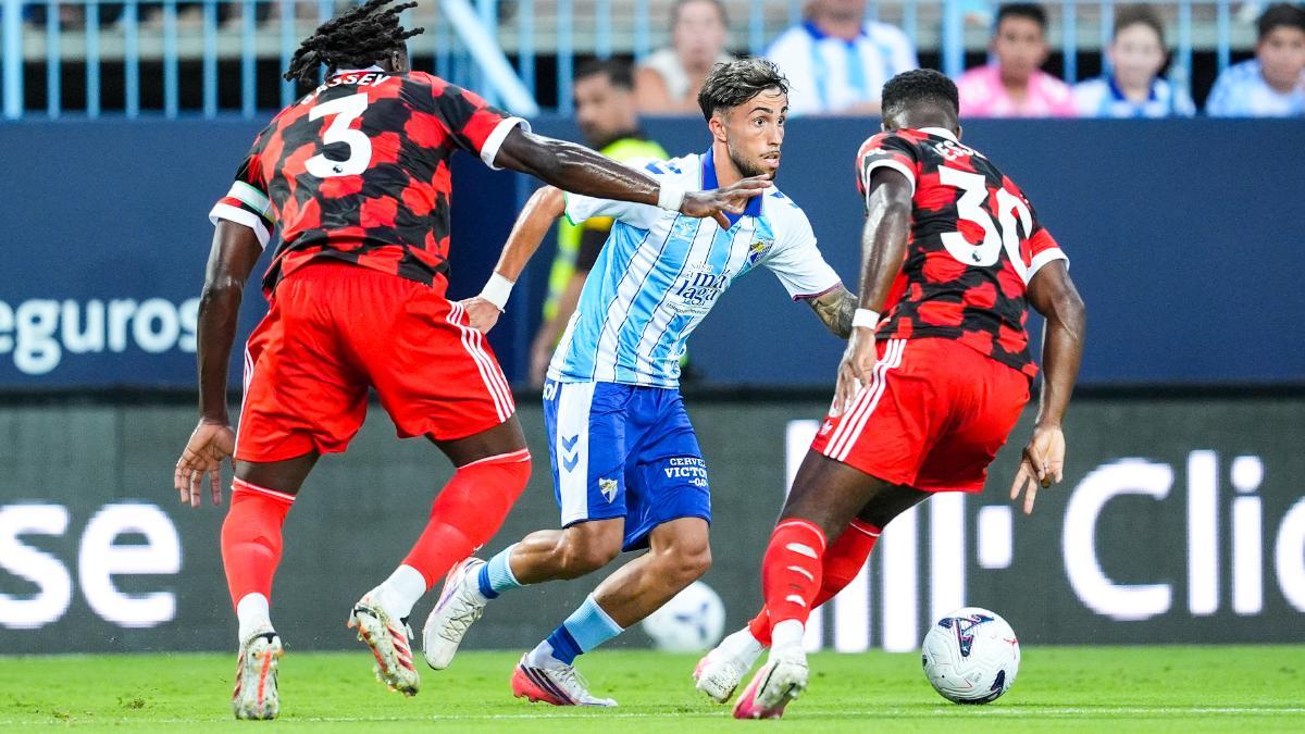 El Málaga se enfrentó al Fulham en el Trofeo de la Costa del Sol