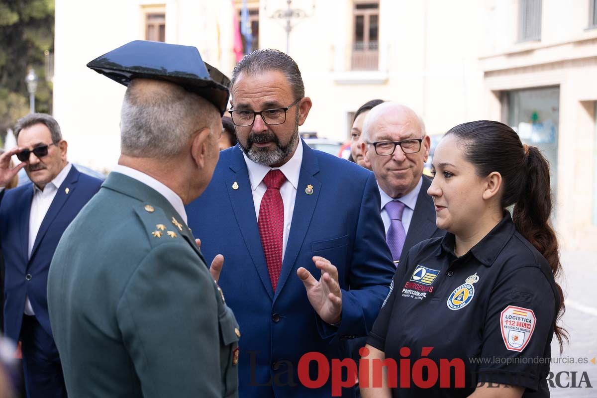 Celebración de la patrona de la Guardia Civil en Caravaca