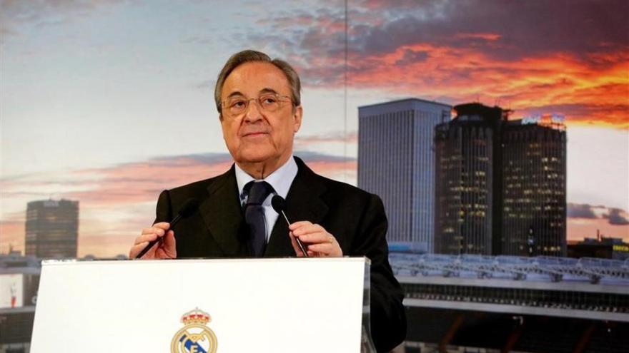 Florentino: &quot;En el Bernabéu no se puede jugar la final por obras&quot;