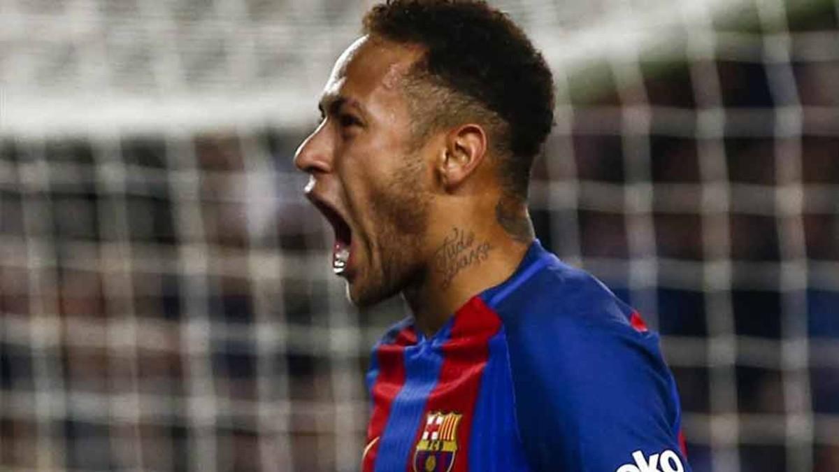 Neymar dio 14 asistencias de gol
