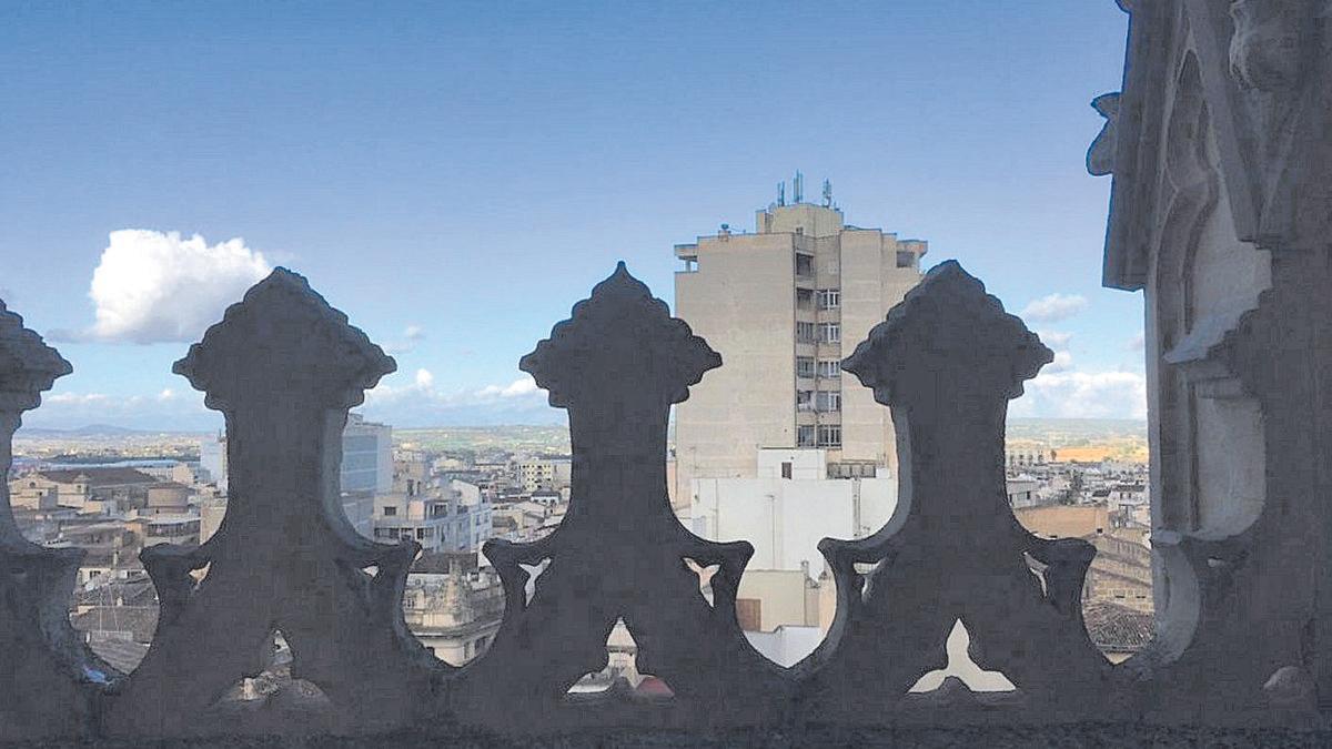 Aussicht vom Glockenturm in Manacor