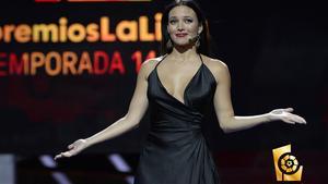 Elisa Mouliaá, una de las protagonistas de la gala de La Liga