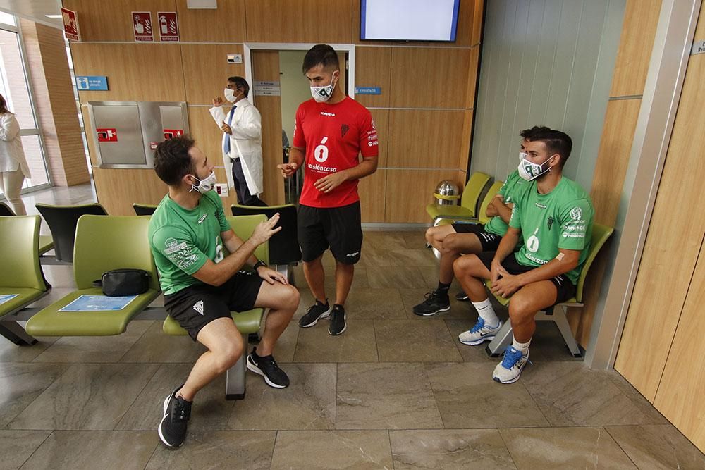 El Córdoba Futsal echa a andar con el reconocimiento médico