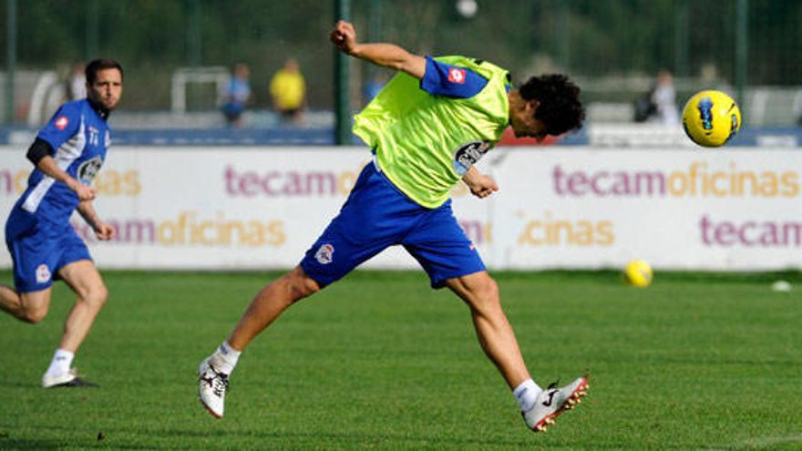 Jesús Vázquez en un entrenamiento.