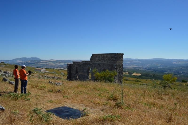 Acinipo a vista de dron