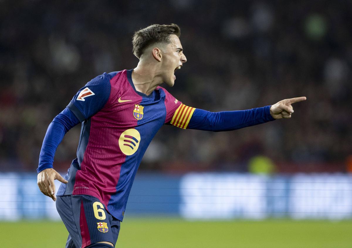 Gavi ya ha llevado el brazalete de capitán del FC Barcelona