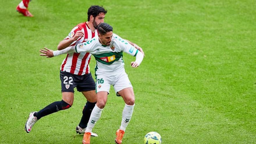 El Elche se lía en San Mamés (1-0)