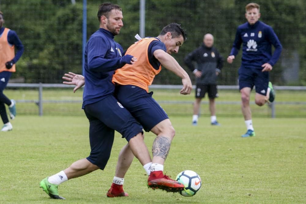 Entrenamiento del Oviedo