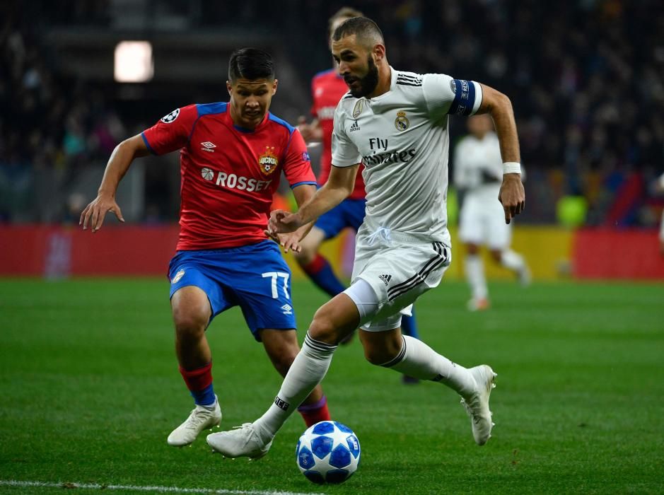 Champions League: CSKA Moscú - Real Madrid