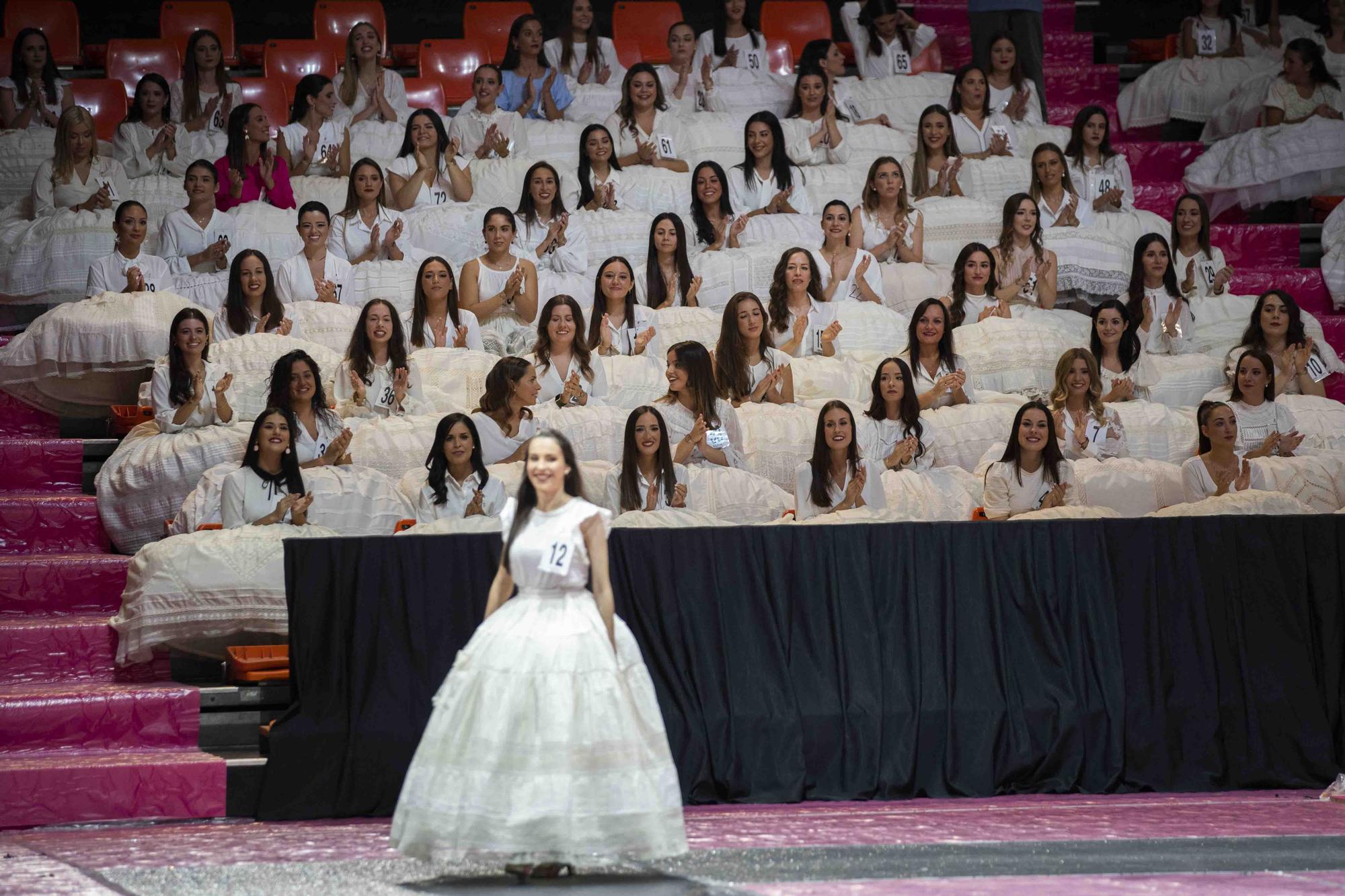 Así ha sido el ensayo de la gala para la elección de las cortes falleras 2023: mayores