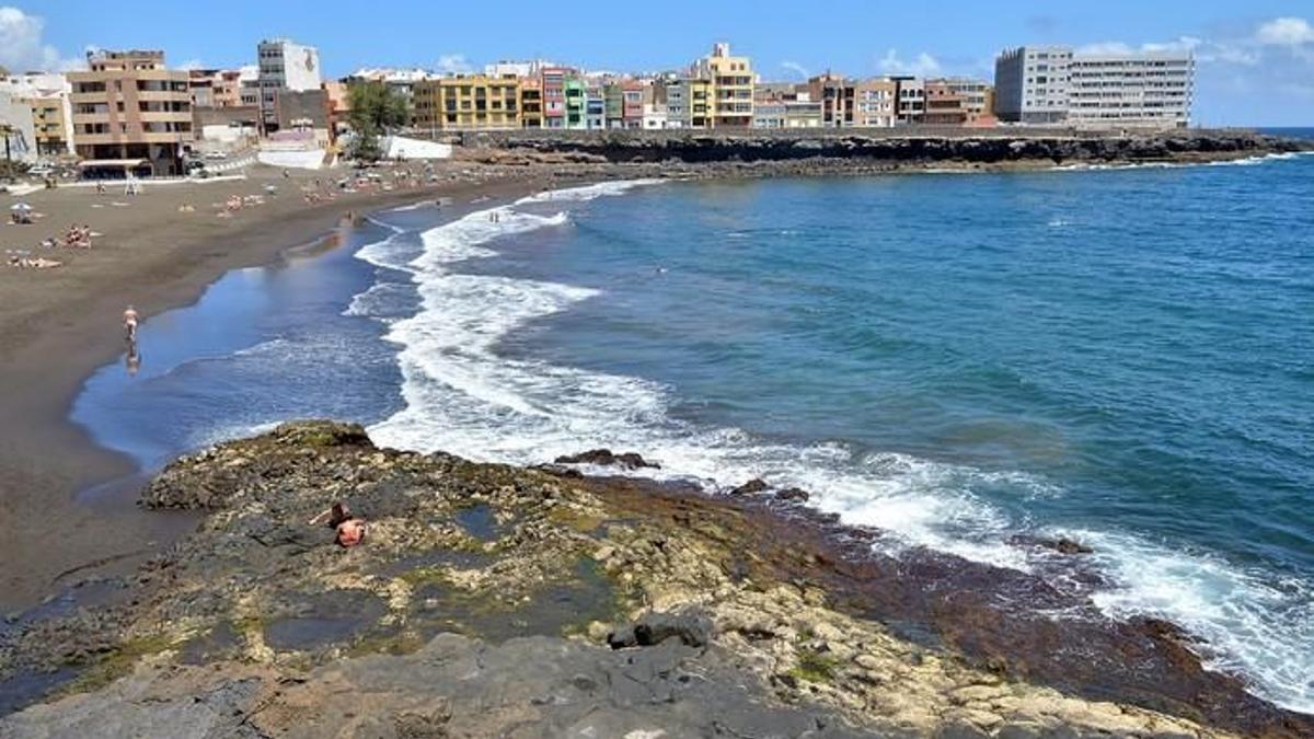 Playa de La Garita, en una imagen de archivo