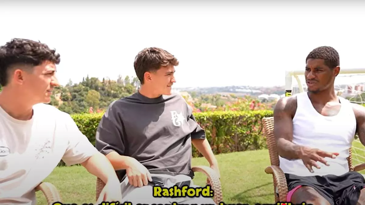 Rashford no se esconde: "Ojal芍 jugar con Lamine, veremos"