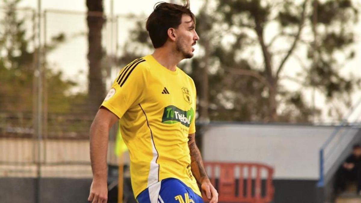 Maxi, goleador en el partido de ayer.