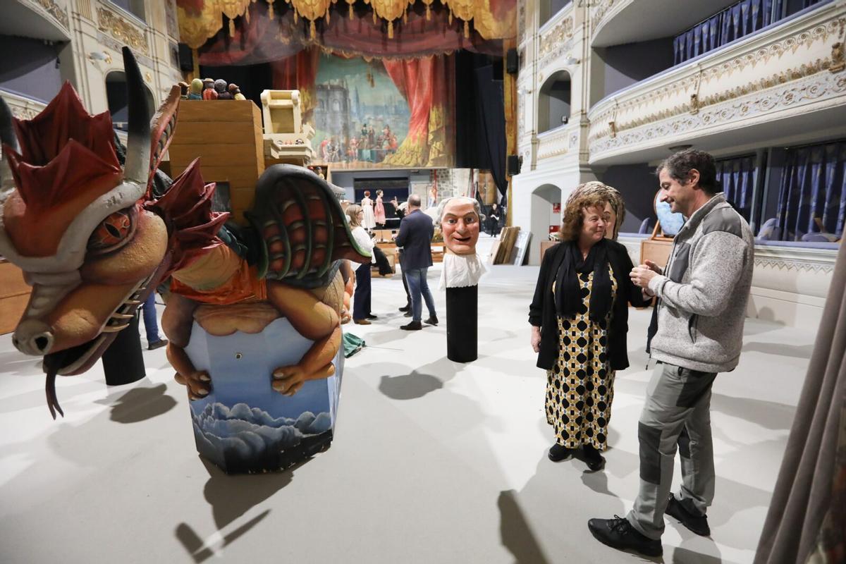 Anuncio exposición 'Actores sin alma' en el Teatro de Rojas