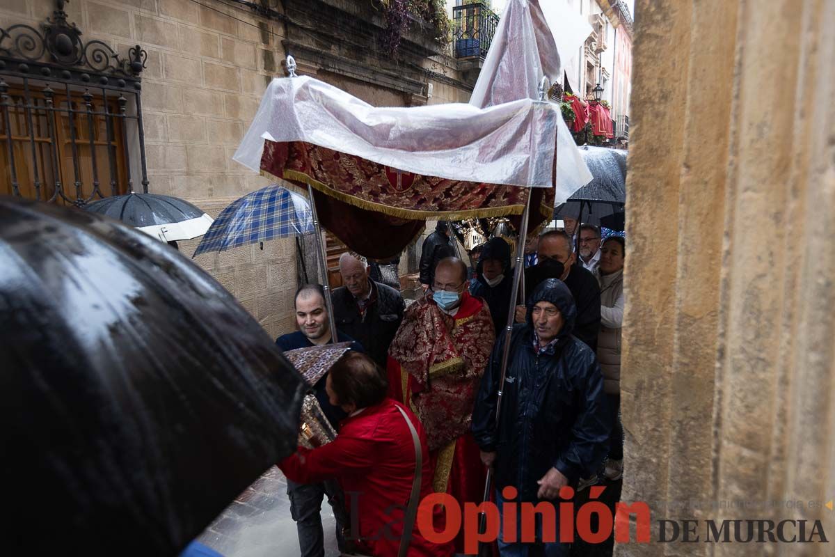 Cruz de impedidos en las Fiestas de Caravaca