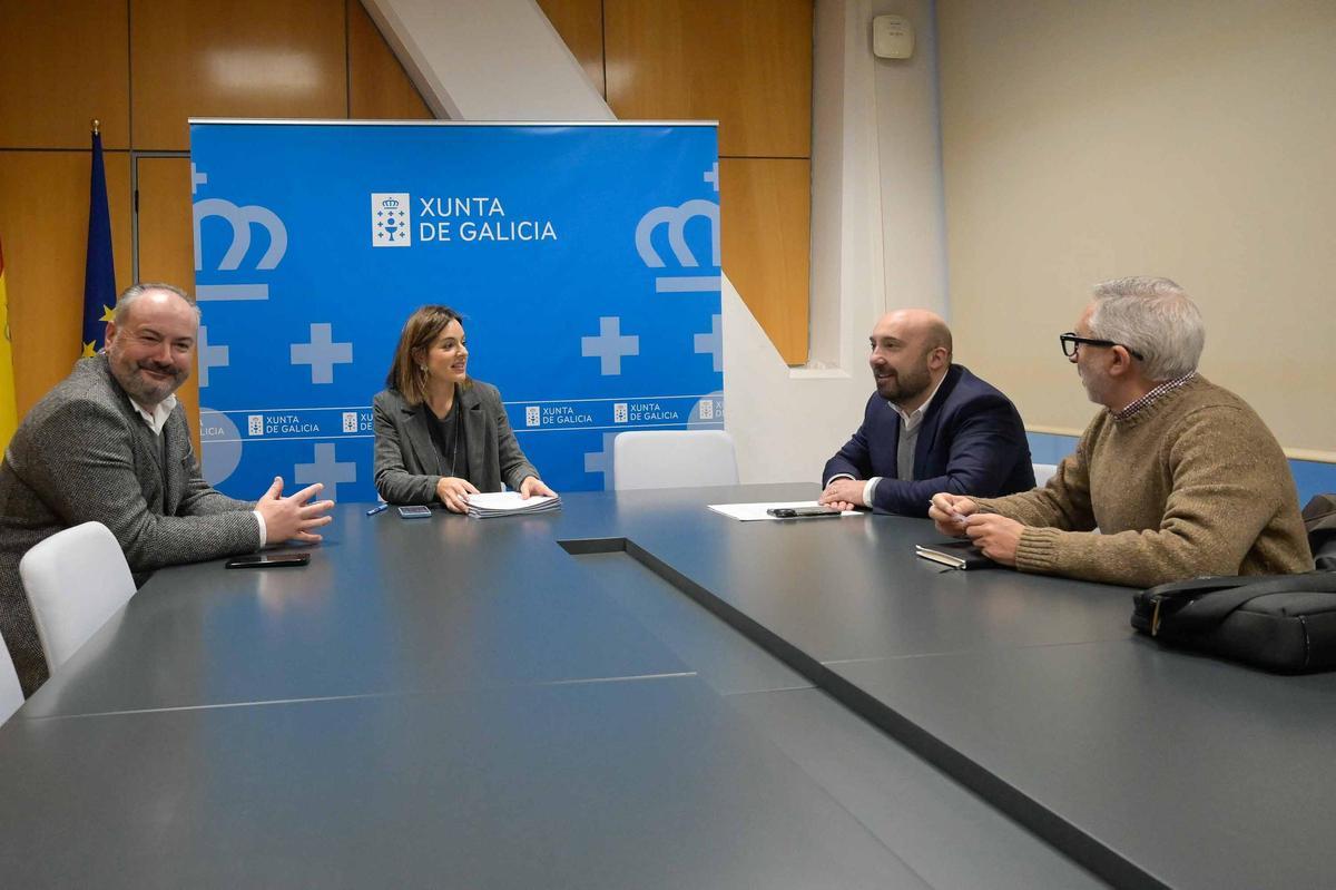 Reunión entre Xunta, Concello de A Coruña y Concello de Culleredo