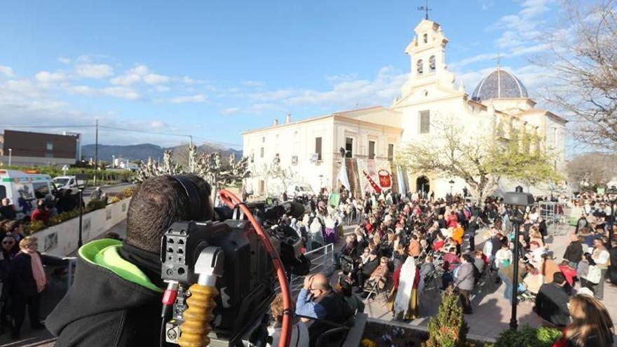 La Ofrena a la Mare de Déu de Lledó, en directo en Televisión de Castellón