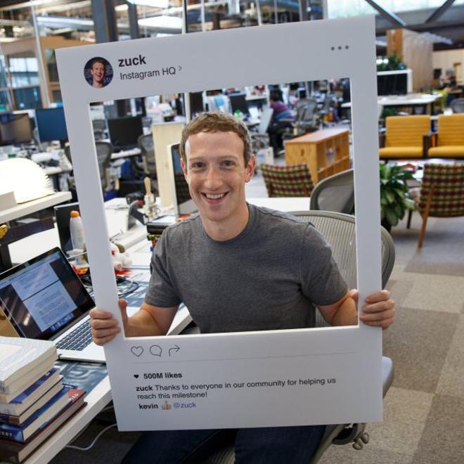 Mark Zuckerberg, en una foto en las redes
