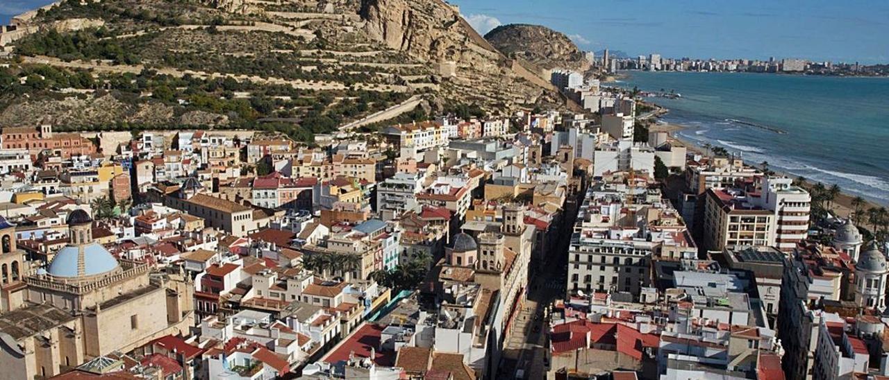 Vista general de la ciudad de Alicante