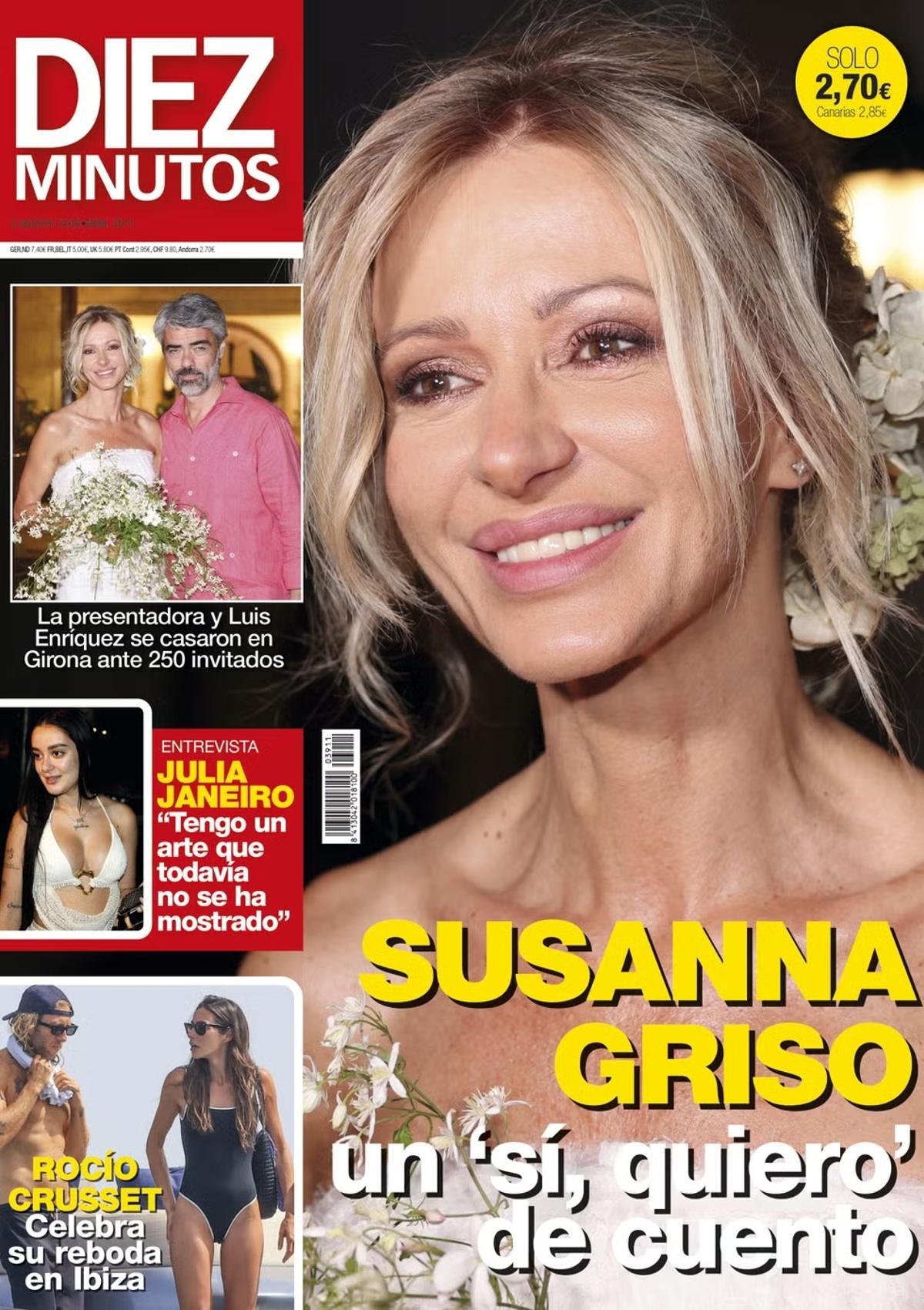 Portada revista 'Diez Minutos' del 29 de julio
