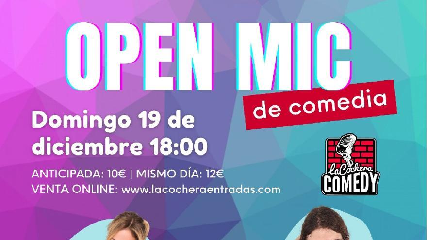 Open mic. La Cochera comedy