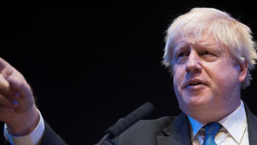 El extitular de Exteriores británico, Boris Johnson