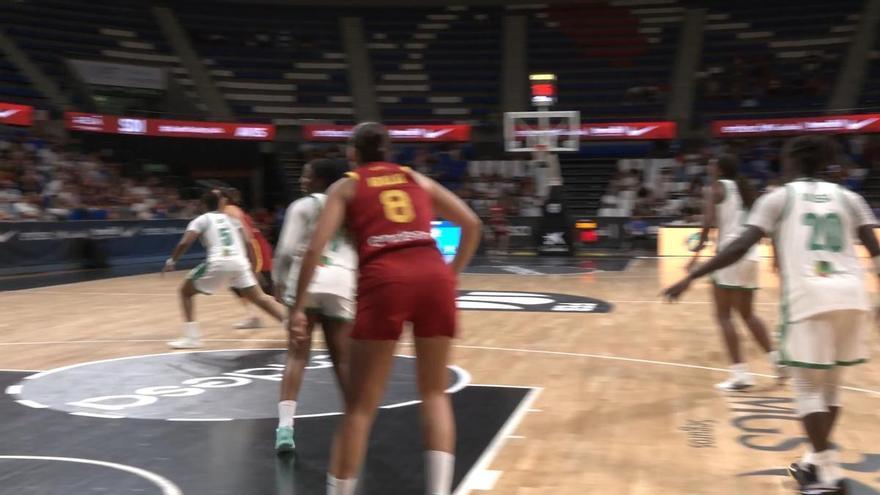 Amistoso entre España y Nigeria previo al Mundial de baloncesto femenino de Alemania