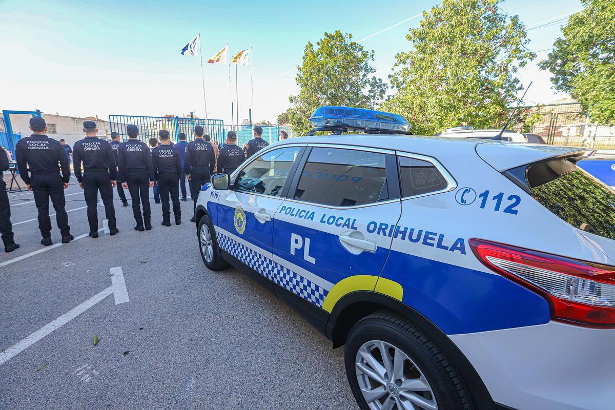 Agentes de la Policía Local de Orihuela