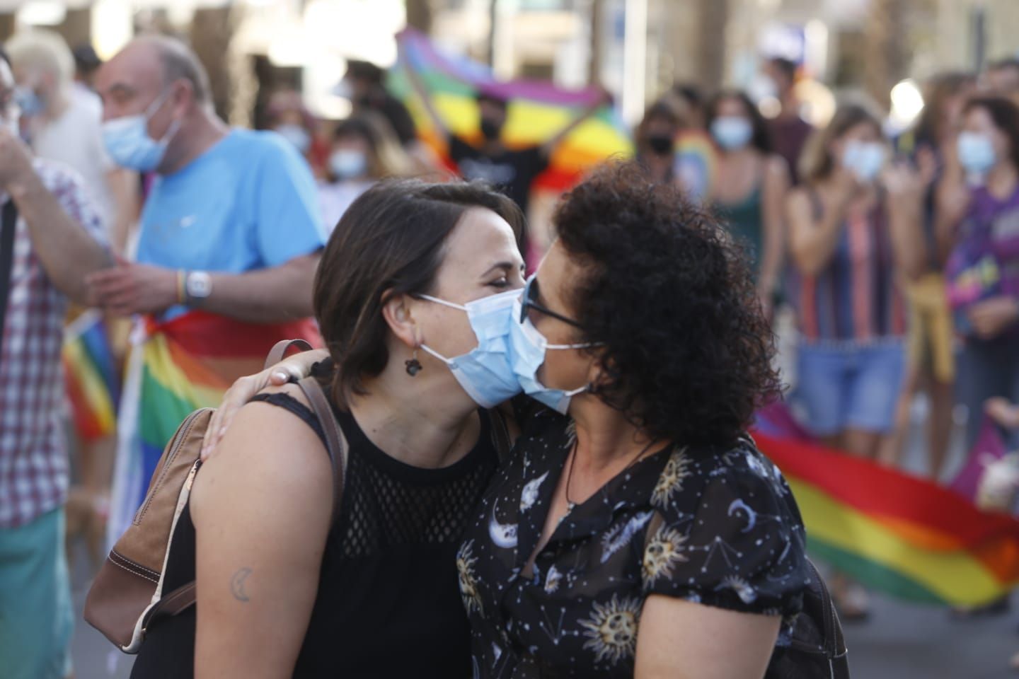 Celebración del Orgullo gay 2021 en Alicante