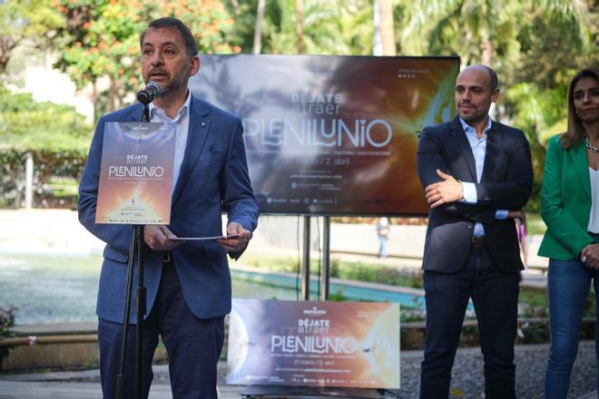 Presentación del programa de Plenilunio en Santa Cruz de Tenerife