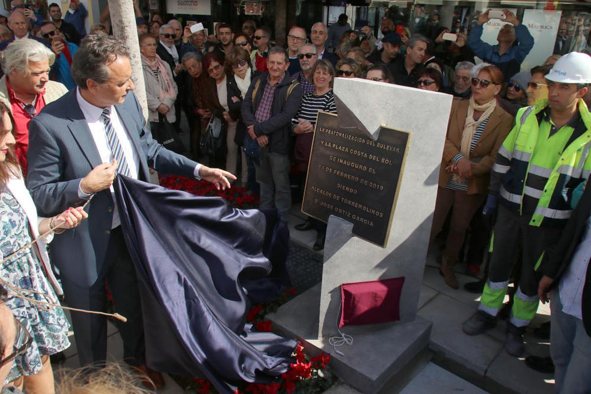 Inauguración de la plaza Costa del Sol