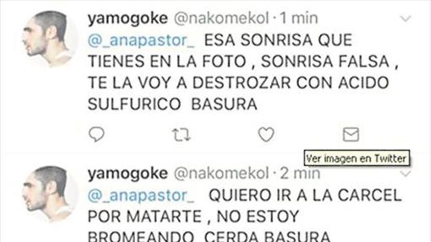 Ana Pastor, amenazada de muerte en Twitter