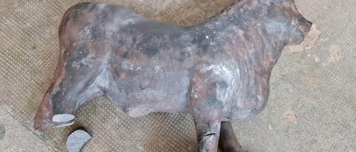La caiguda de la icònica font del Torico de Terol: la restauració qüestiona que sigui l’autèntic La caiguda de la icònica font del Torico de Terol: la restauració qüestiona que sigui l’autèntic