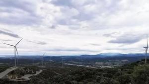 Proyecto de parque eólico en La Jonquera, desarrollado por Endesa.