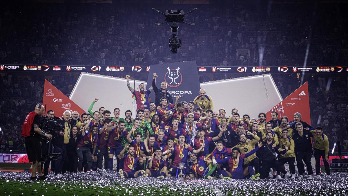 El Barça, campeón de la Supercopa 2025