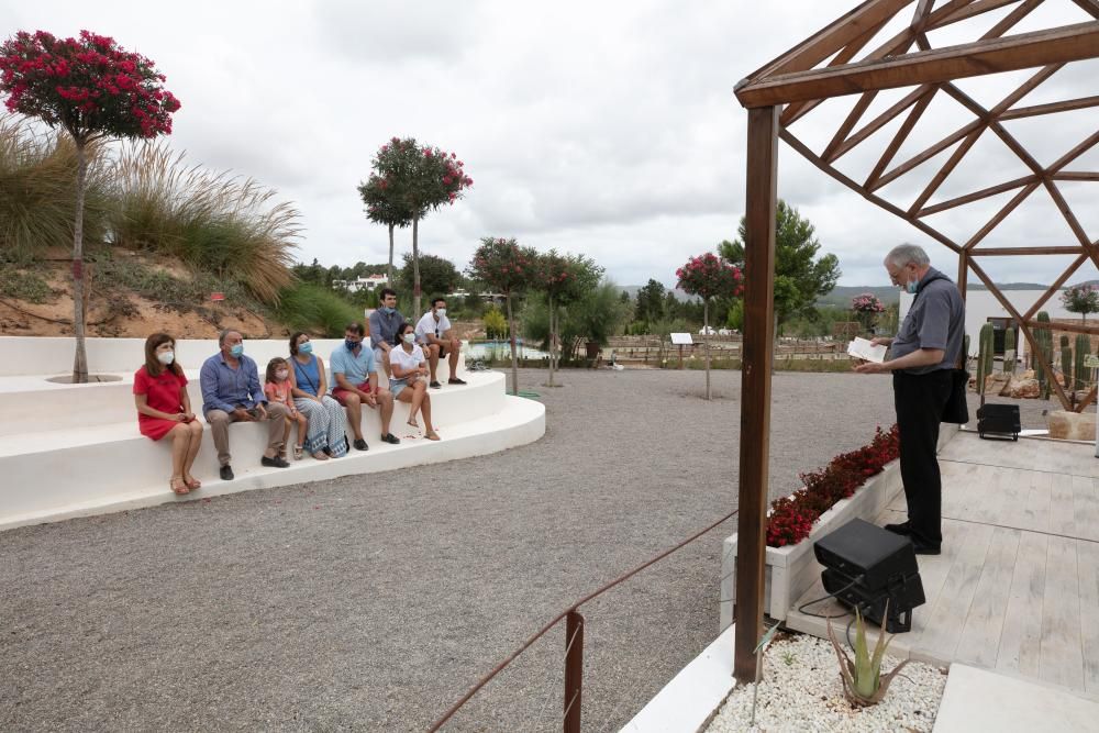 Abre sus puertas en Sant Rafel el primer jardín botánico y biotecnológico de las Pitiusas con vegetación de ambas islas