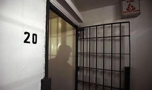 Entrada a la cel·la número 20 on s’allotjava ’el Chapo’ fins a la seva fugida.