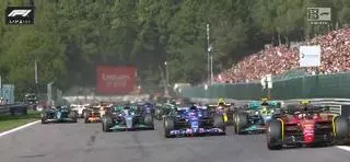 Toque de Alonso - Hamilton en Spa: "Solo sabe conducir, si sale primero"