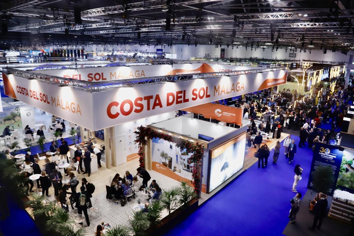 La Costa del Sol inaugura su expositor en la WTM de Londres 2024