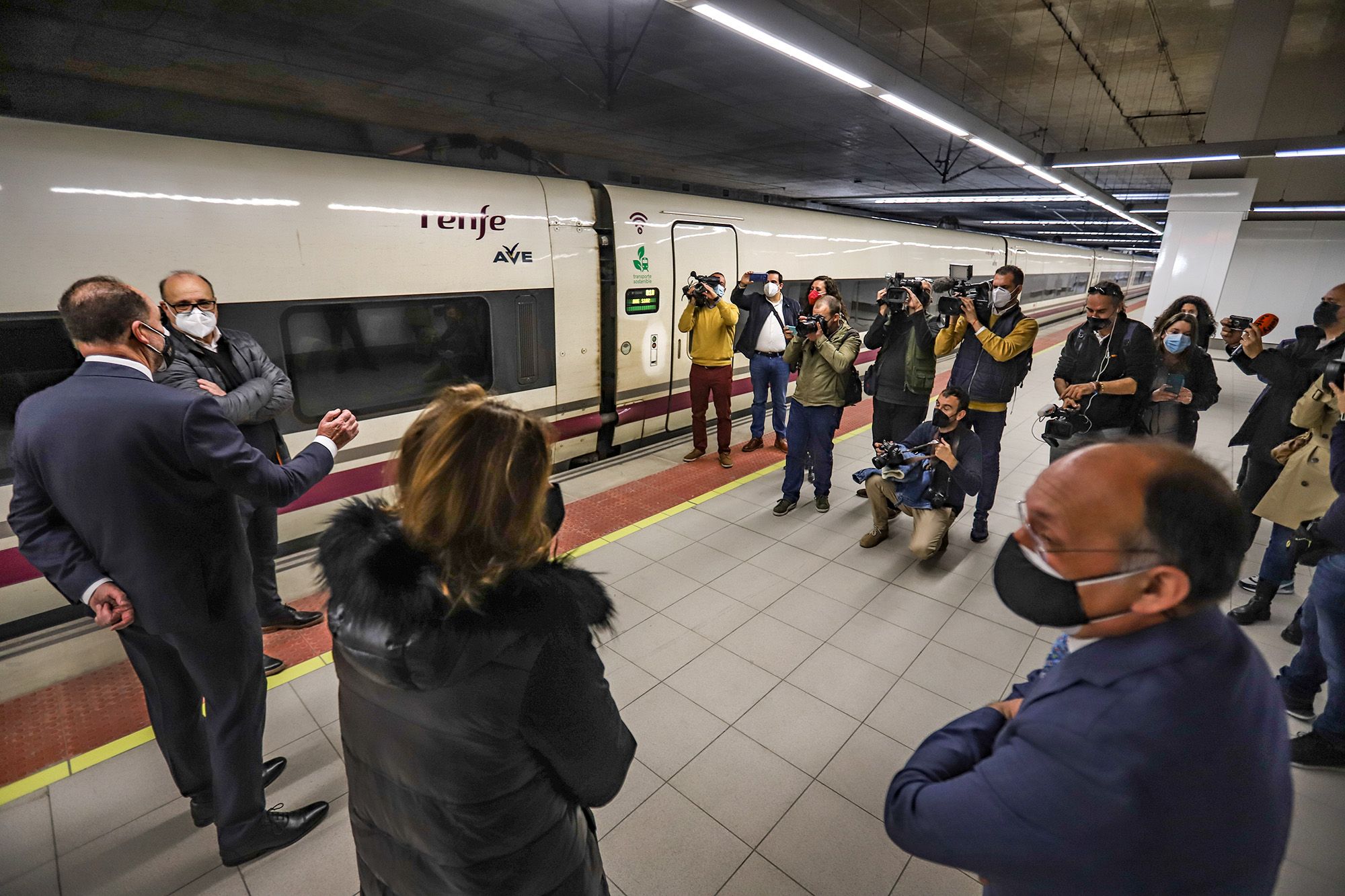 Así fue la inauguración de la nueva línea de AVE de Orihuela