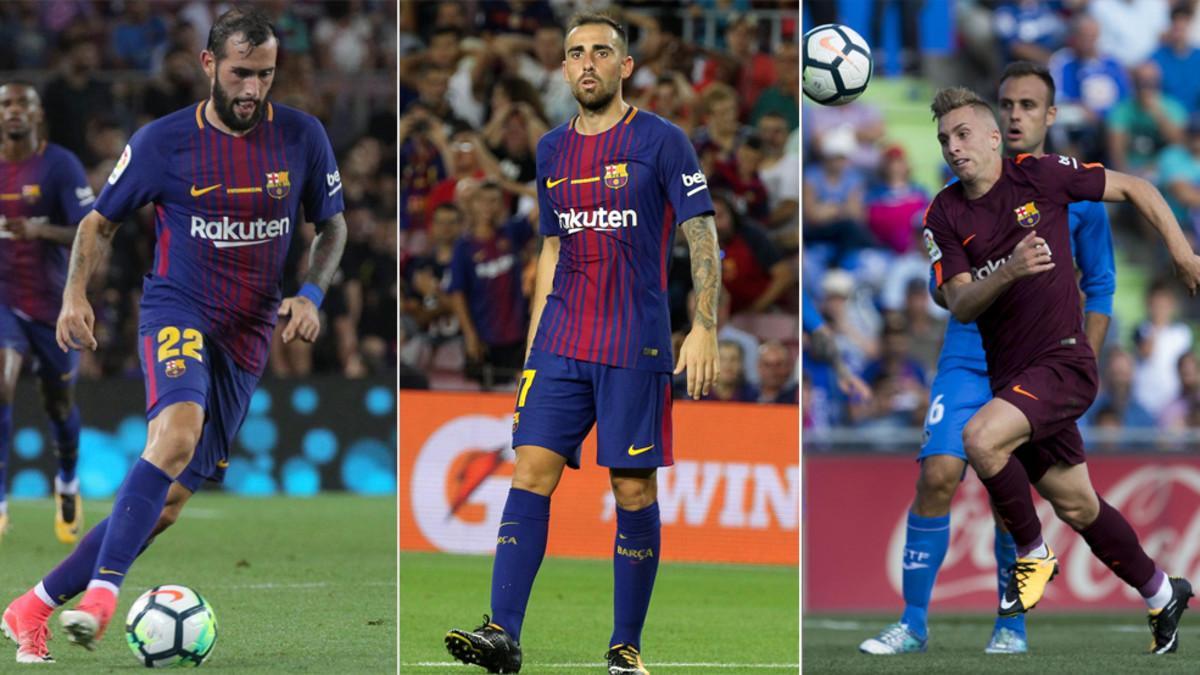 Aleix Vidal, Paco Alcácer y Gerard Deulofeu son las opciones con las que cuenta en estos momentos Ernesto Valverde