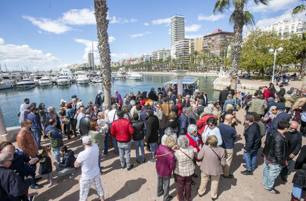 Homenaje al capitán del buque Stanbrook que permitió en 1939 salir de Alicante a miles de republicanos