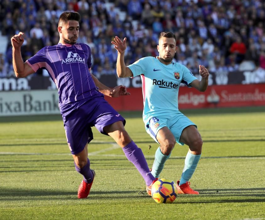 Les millors imatges del Leganés-Barça