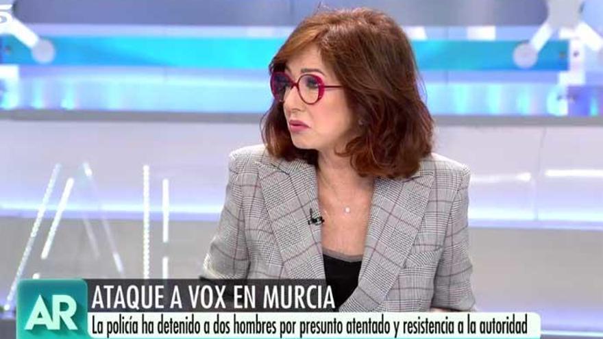 Ana Rosa Quintana, en su programa.