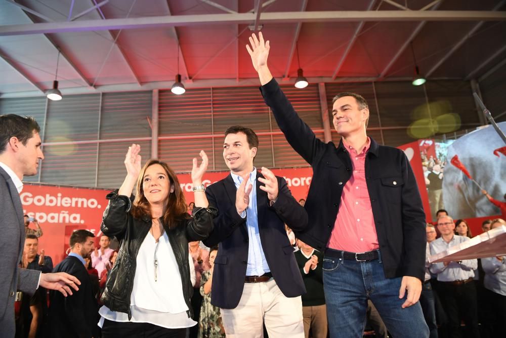 Mitín de Pedro Sánchez en A Coruña