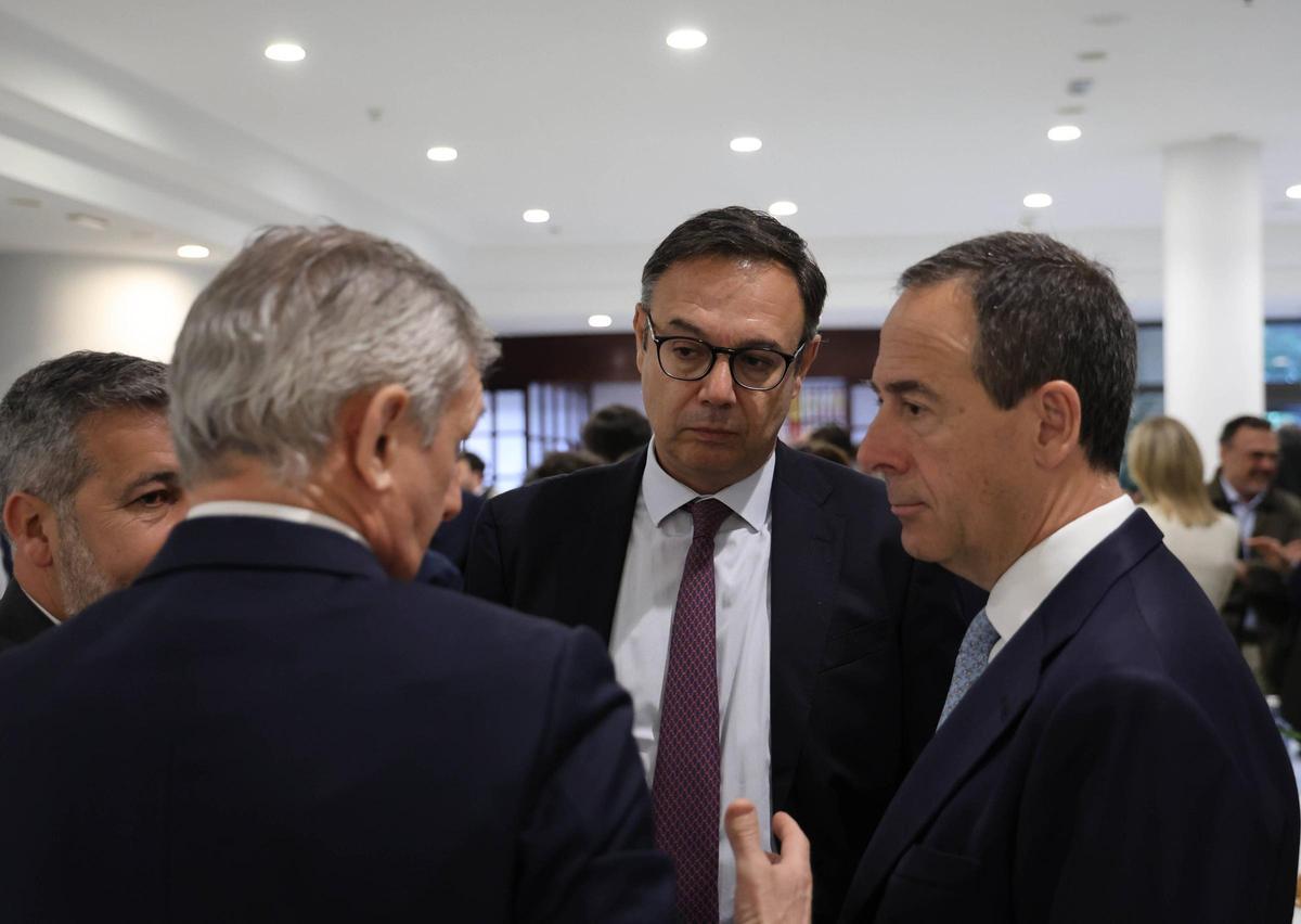 Ramón Castiñeira, Kepa Badiola, Alberto Encinas y Gonzalo Gortázar.