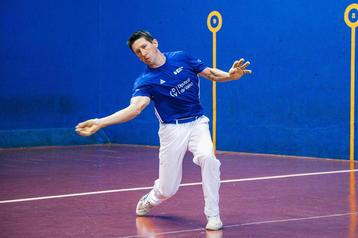 Pasqual del CPV Racó La Pobla de Vallbona participarà en l'Individual de frontó al 4 i mig.