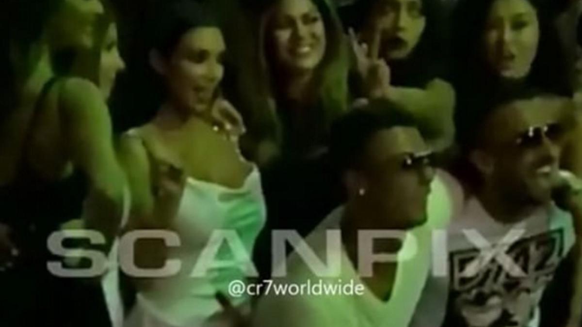 Kardashian y Cristiano se vieron en Las Vegas