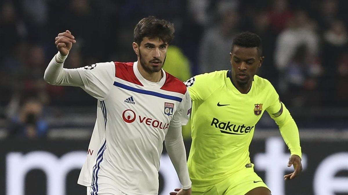 Nelson Semedo completó un partido muy serio en Lyon