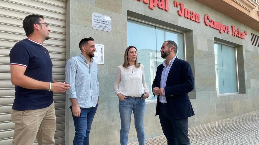 IU denuncia el cierre de la biblioteca Campos Reina de Puente Genil